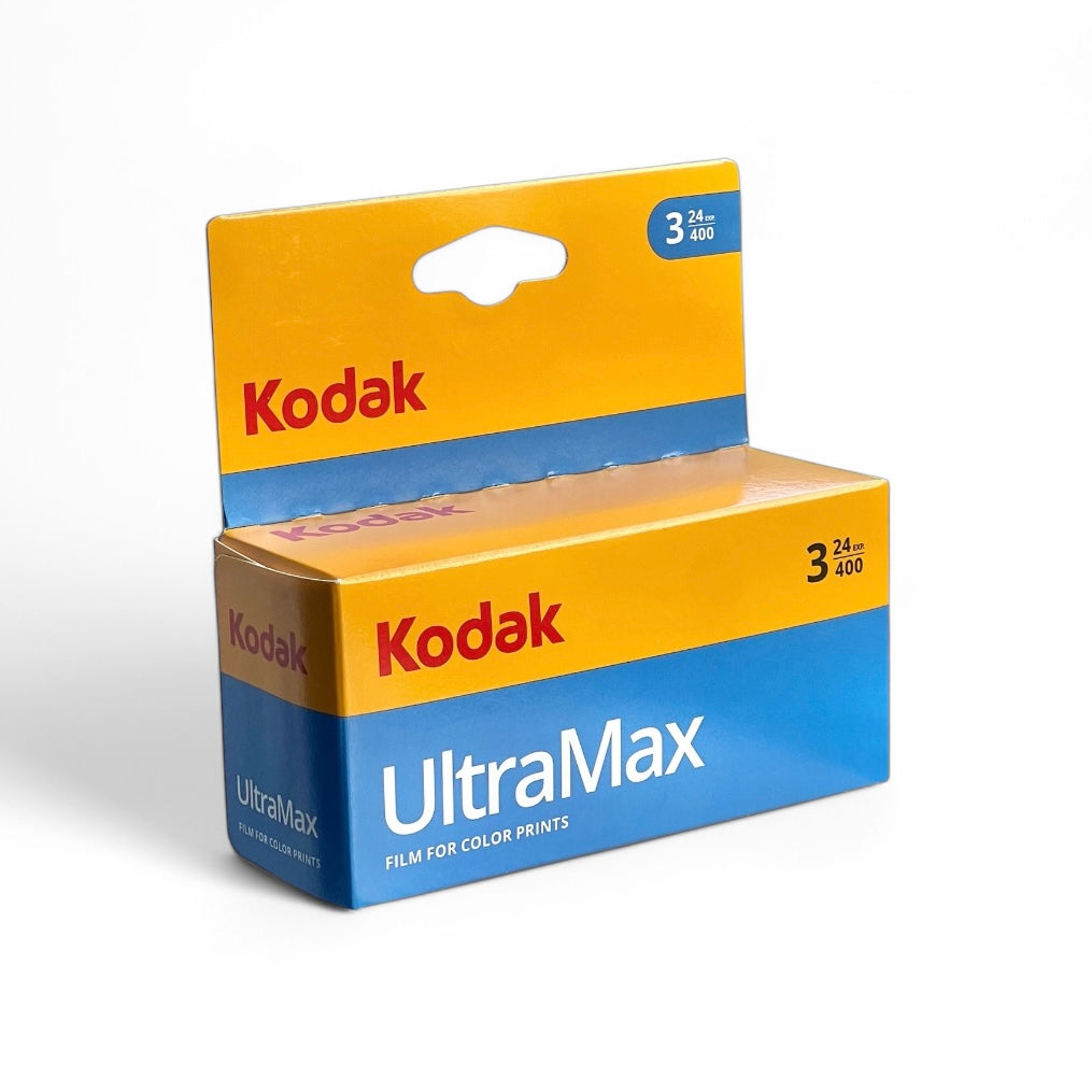 Kodak UltraMax 400 Colour Film 35mm 24exp – 3 Pack