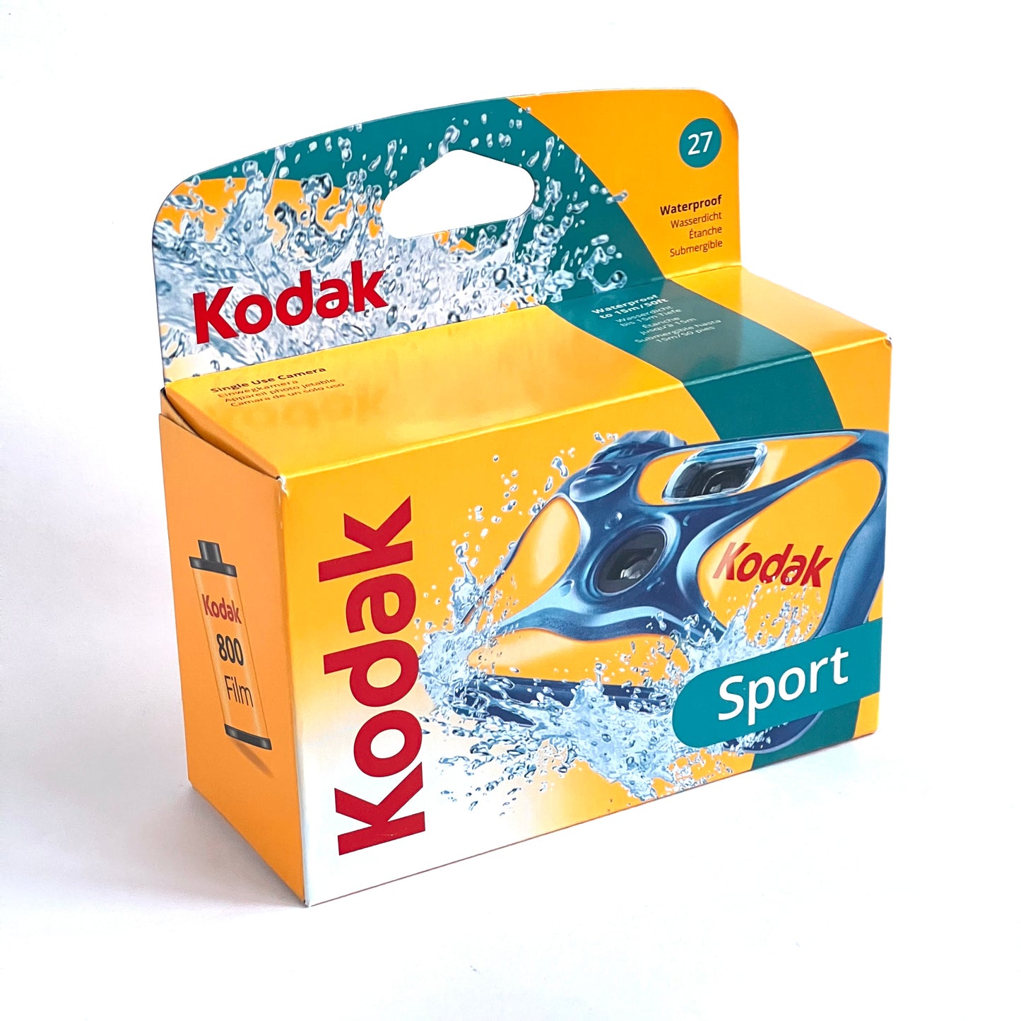 Kodak Colour Waterproof disposable 800 - 27 Exposures