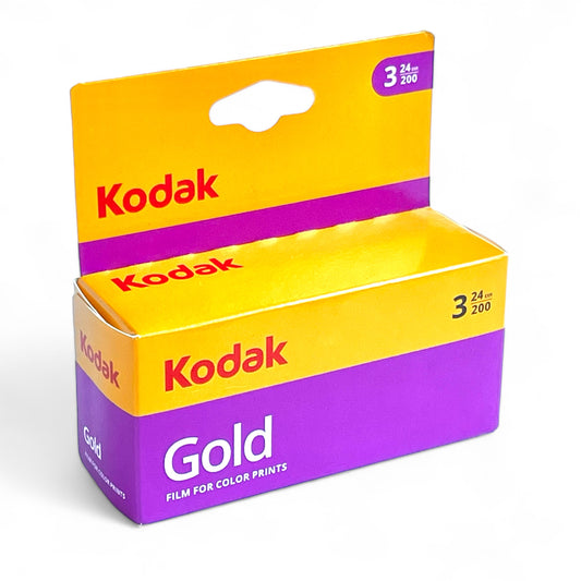 Kodak Gold 200 Colour Film 35mm 24exp – 3 Pack