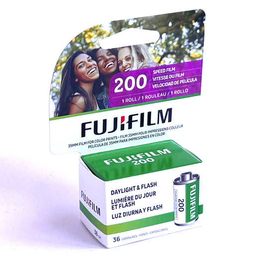 Fujifilm 200 Color 35mm Film, 36 Exposures, Single Roll