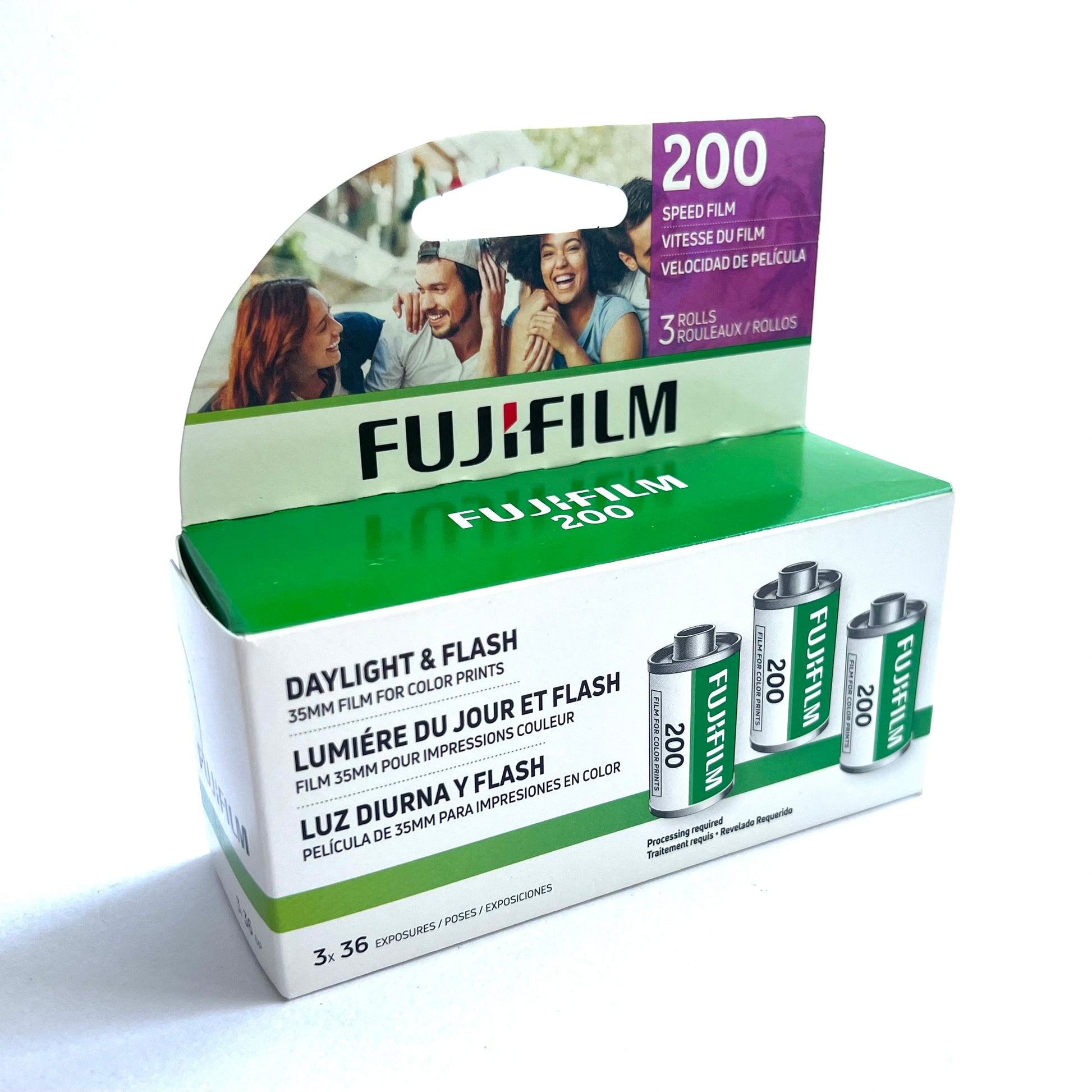 Fujifilm 200 Color 35mm Film, 36 Exposures, 3-Pack – Opshot