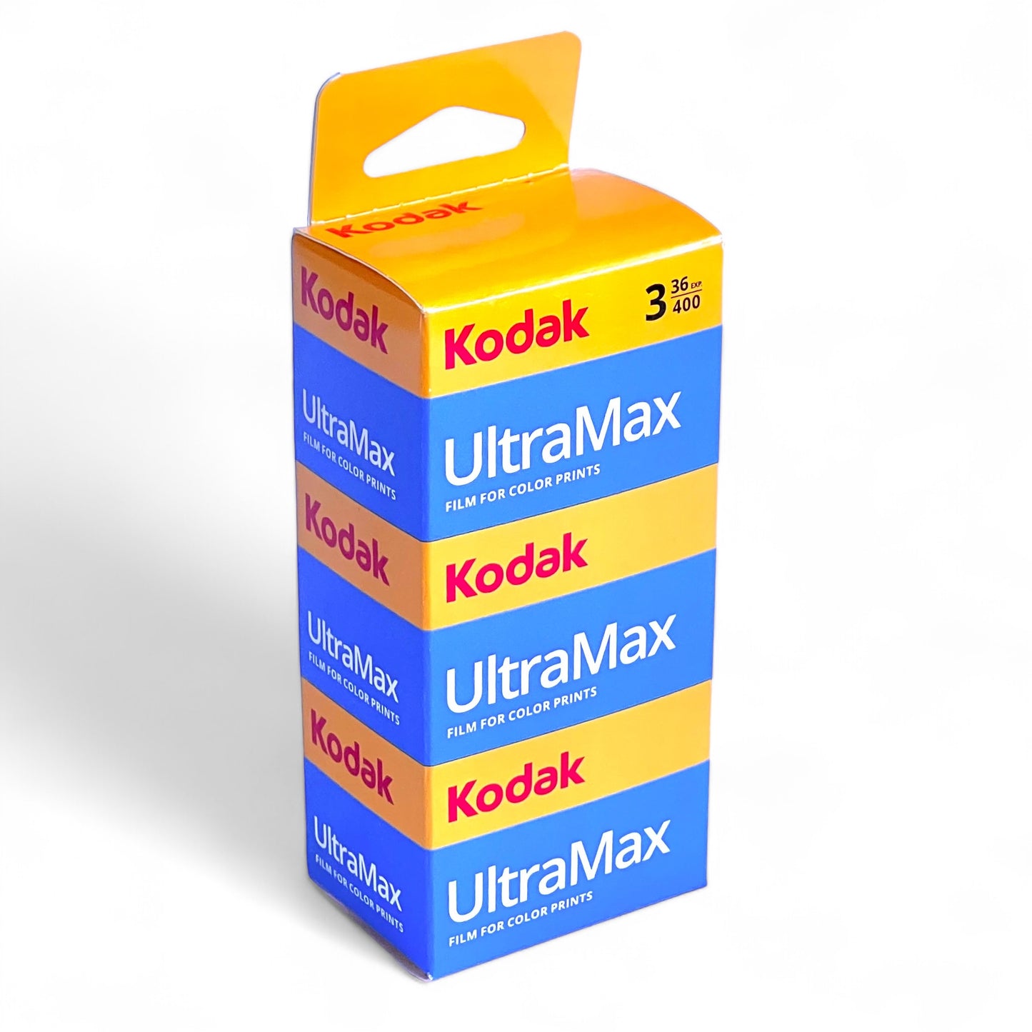 Kodak UltraMax 400 Color Film 35mm 36exp – 3 Pack