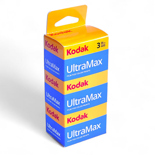 Kodak UltraMax 400 Color Film 35mm 36exp – 3 Pack